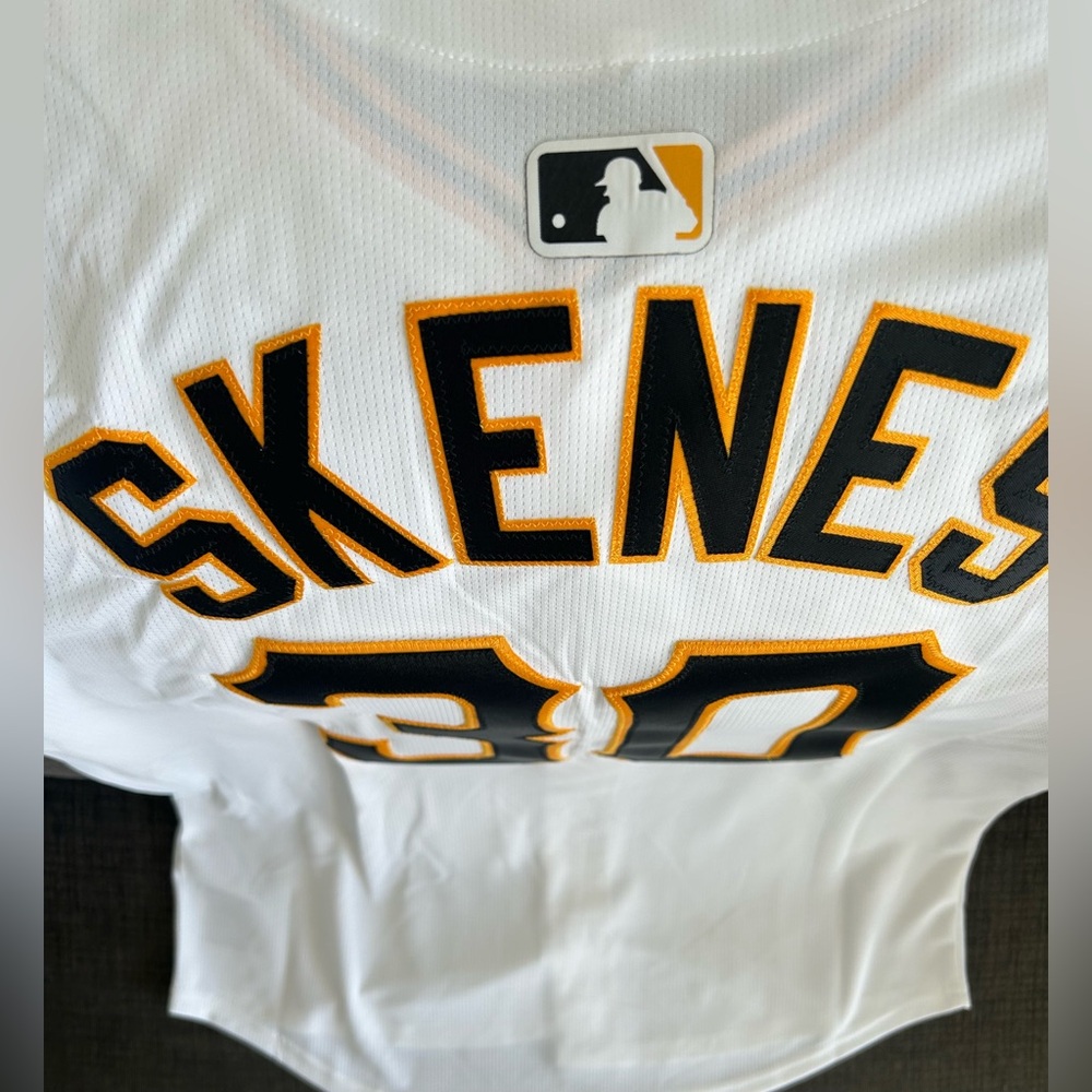 Nike Authentic Pittsburgh Pirates Paul Skenes #30 Limited Jersey Men’s Sz: M - Picture 9 of 9
